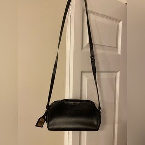 Ralph Lauren black leather crossbody